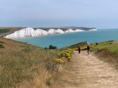 The Seven Sisters - the start of tomorrow's walk